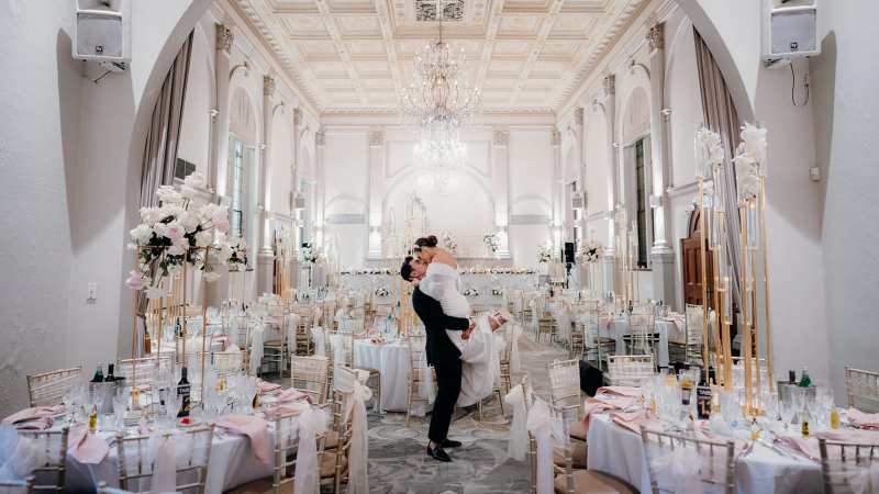 Sydney wedding venue styling